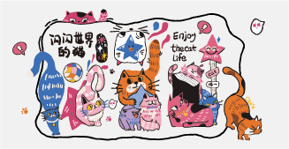 闪魔X画画的猫不狸联名