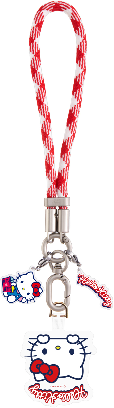 绯红甜心（Hello kitty）-编织挂绳短链款
