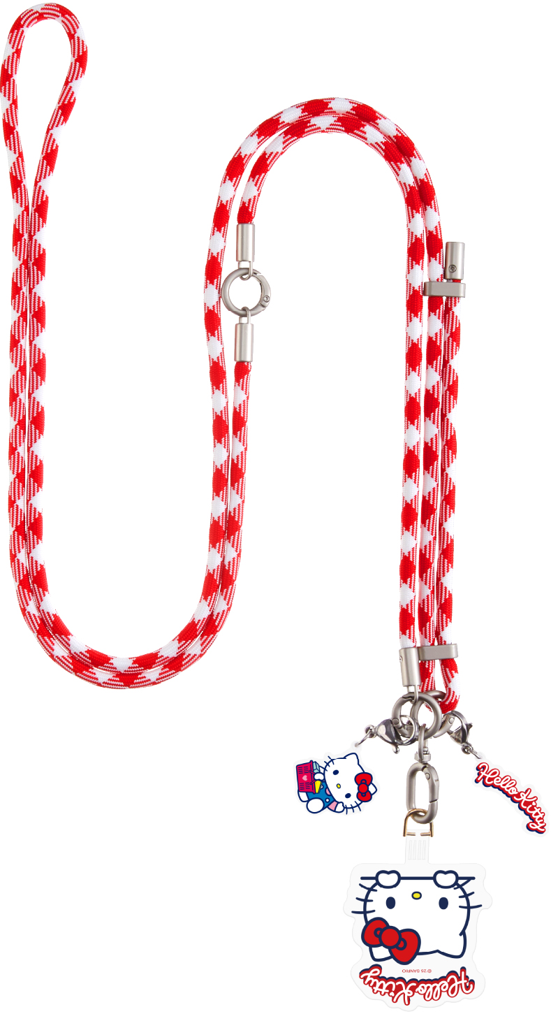 绯红甜心（Hello kitty）-编织挂绳长链款