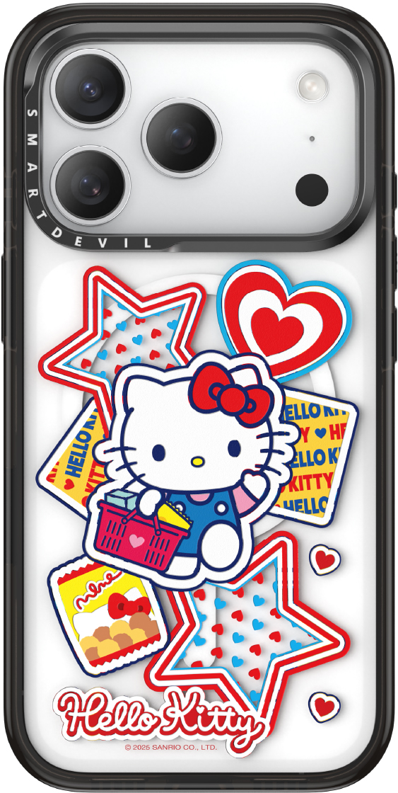 糖果星球（Hello kitty）-透明款MagSafe磁吸手机壳