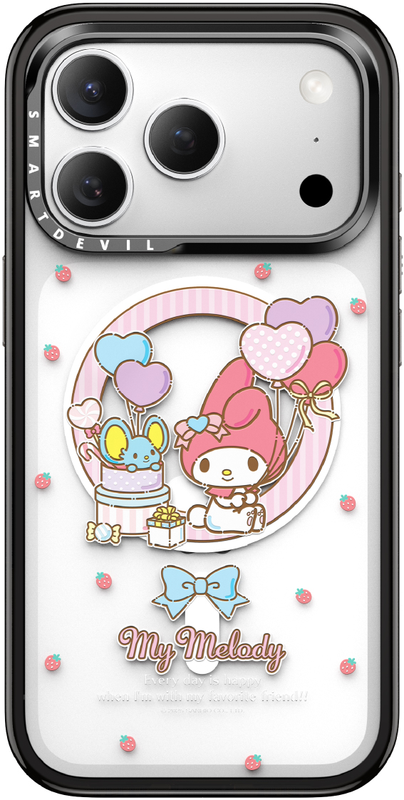 乐园剪影（美乐蒂）-透明款MagSafe磁吸手机壳